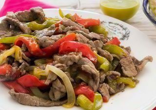Fajita di manzo una persona
