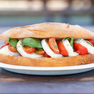 Panino pomodoro, mozzarella