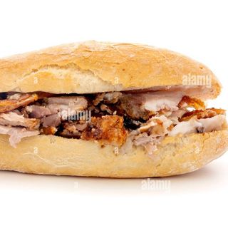 Panino con porchetta di Ariccia