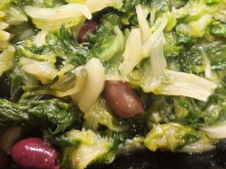 Scarola e olive