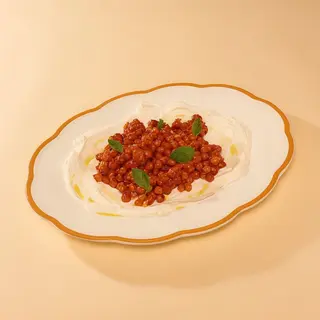 Caprino con ceci alla paprika