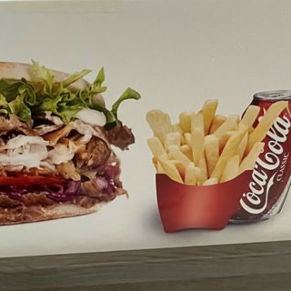 Menù panino kebab