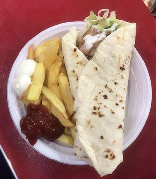 Piadina kebab