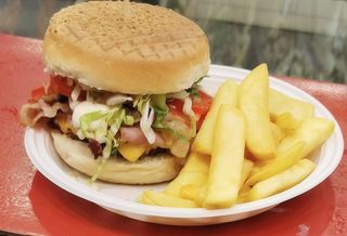 Panino con polpetta di cavallo