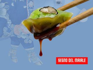 Z12 Maiale-Dimsum di edamame e tartufo 3pz