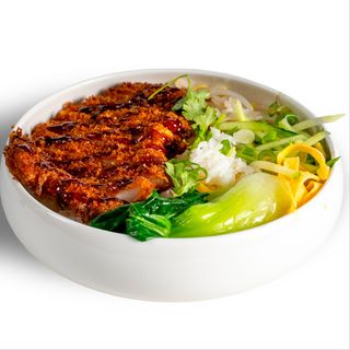 D11 Donburi con maiale tonkatsu