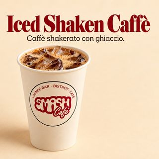 iced shaken caffe'