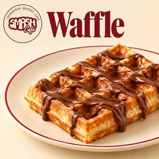 waffle con nutella