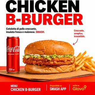 Menù chicken B-burger