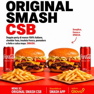 Menu' smash original x2