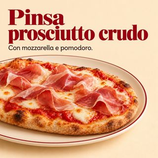 pinsa crudo