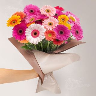 mazzo di gerbera misti