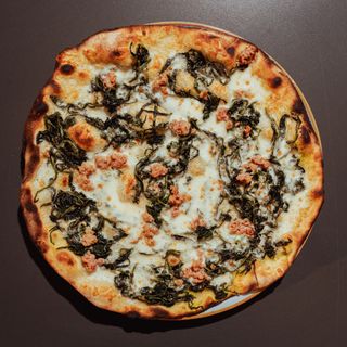 Cicoria e salsiccia
