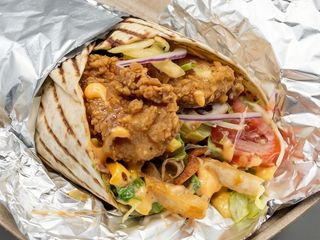 Chicken strips roll