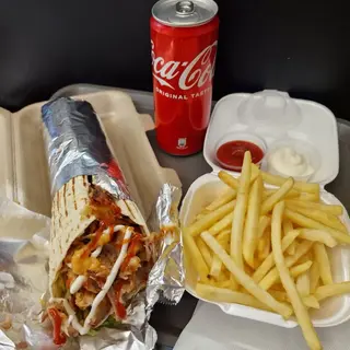 MENU PIADINA KEBAB MAXI