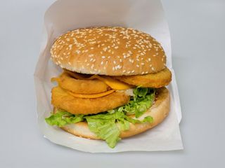 MENU CHICKEN CRISPY BURGER
