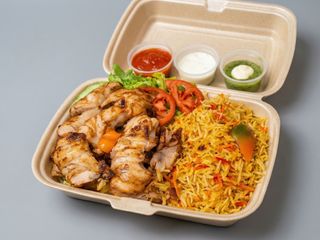 RISO CON KEBAB (NOVITA)