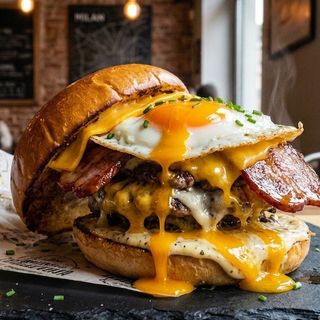 American burger