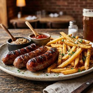 Salsiccia bbq affumicata al ciliegio