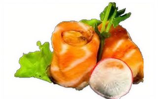 52.Salmone con purè di patate - 4 pezzi