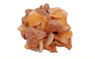 Manzo con cipolla e zenzero