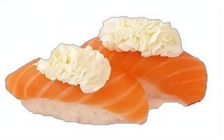100.Nigiri salmone e Philadelphia - 2 pezzi