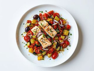 Caponata di pesce spada