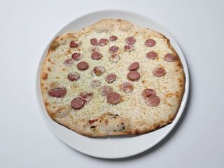 Margherita... Pomodori mozzarella e würstel