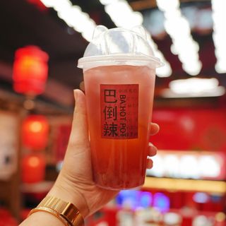 Summer violet - fruit bubble tea