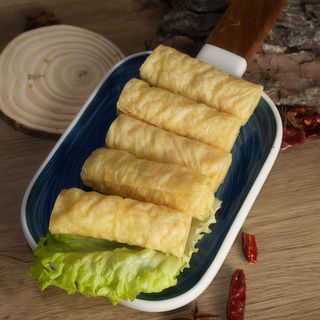 Rotolo di tofu fritto