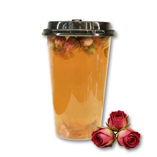 Rose flower tea