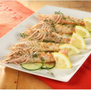 Scampi alla padella 5pz