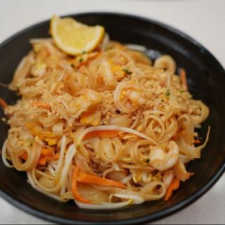 Pad thai gamberi