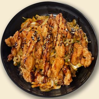 Crispy Chicken Udon