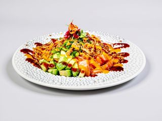 P1. Pokè salmon style