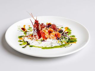 S1. Sashimi burrata truffle special 6 pezzi