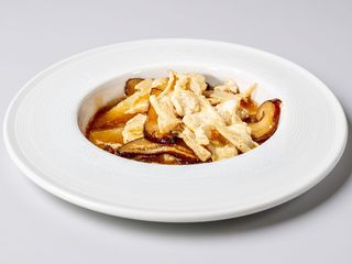 78. Pollo bambù e funghi