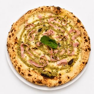 Mortadella e pistacchio