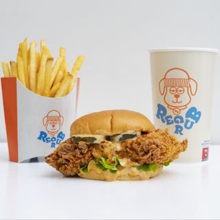 Crunchy chicken menù