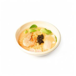 186 Ramen in brodo con frutti di mare