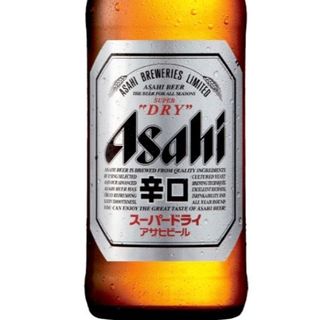 Birra giapponese asahi