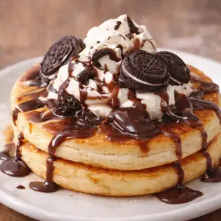 Oreo Chocolate Pancakes