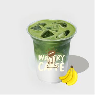 Banana Matcha Latte
