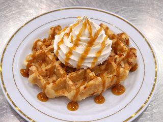 Waffle al Caramello