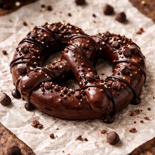 Pretzel al Cioccolato