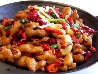 Intestino di suino in pentola