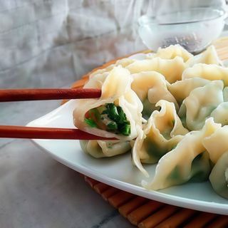 Ravioli di verdure al vapore