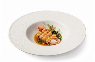 76. Carpaccio sake - 6 pezzi