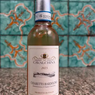 1/2 bottiglia Chiaretto di Bardolino