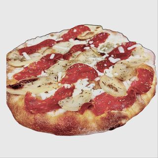 Pinsa Patate e salamino